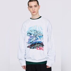 LMC Sea World gray crewneck sweatshirt 23513